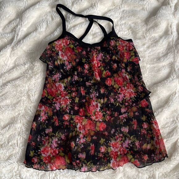 Floral Sheer top medium - Picture 1 of 2